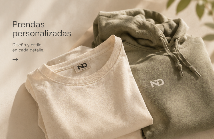 Prendas personalizadas