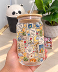 Vaso de vidrio Principito