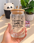 Vaso de vidrio Coffee Mood