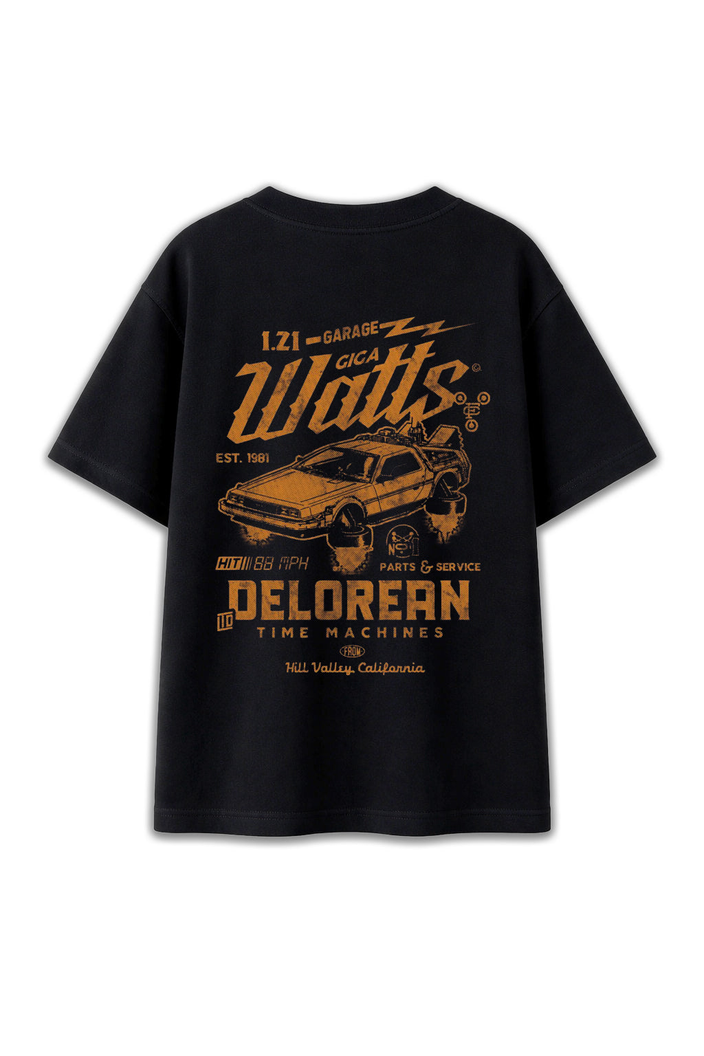Camiseta DeLorean Time Machines - Diseño Retro Automotriz