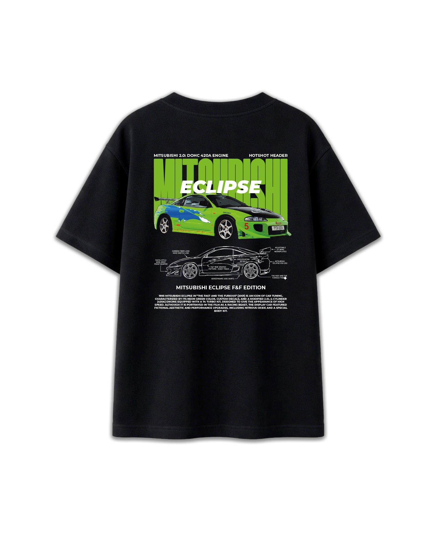 Camiseta Mitsubishi eclipse